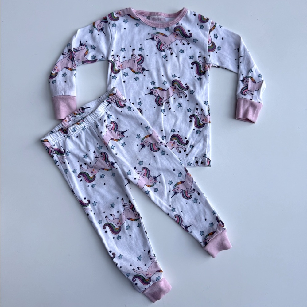 3/$9 Mon Petit unin 2 piece pajama set